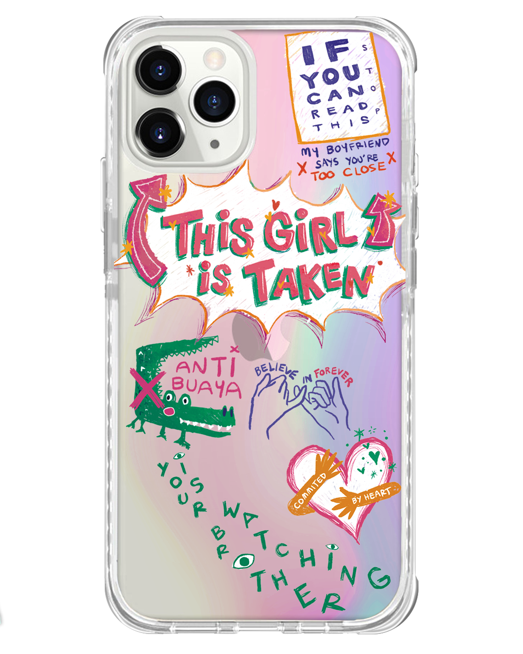 iPhone Rearguard Holo - Pelakor Proof Case (For Her)