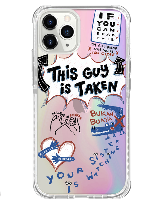 iPhone Rearguard Holo - Pelakor Proof Case (For Him)