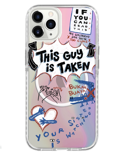 iPhone Rearguard Holo - Pelakor Proof Case (For Him)