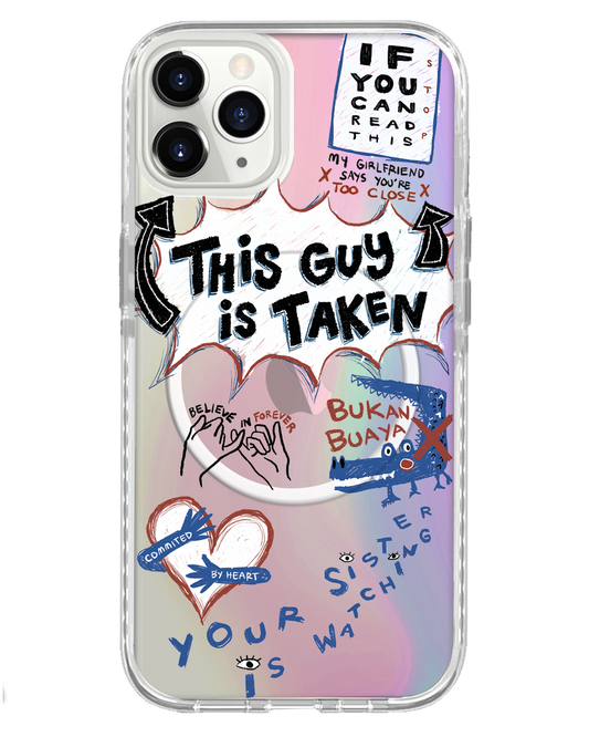 iPhone Rearguard Holo - Pelakor Proof Case (For Him)