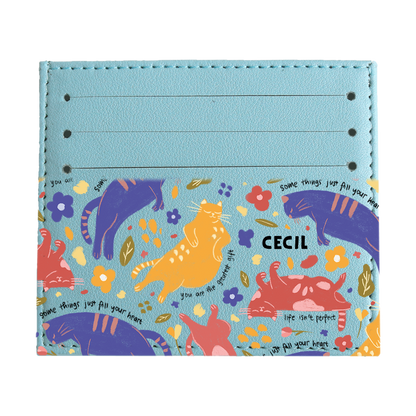 6 Slots Card Holder - Pet Lovers