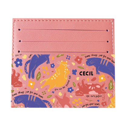 6 Slots Card Holder - Pet Lovers