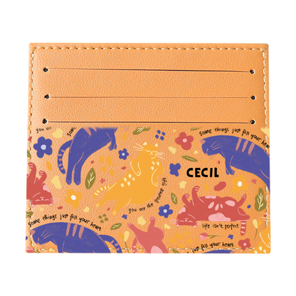 6 Slots Card Holder - Pet Lovers