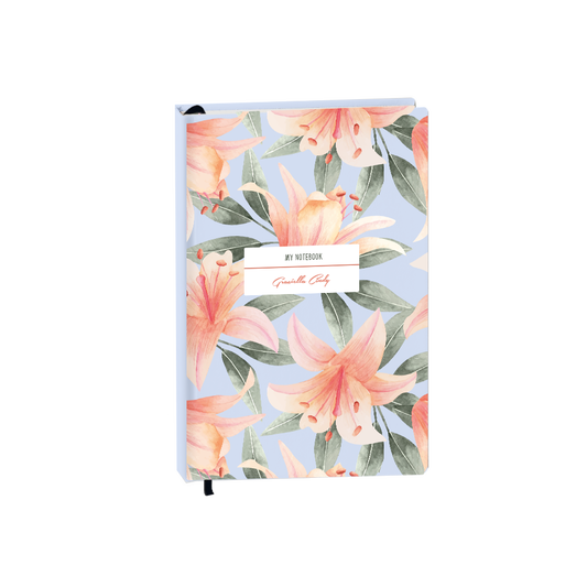 Hardcover Bookpaper Journal - Phoebe (with Elastic Band & Bookmark)