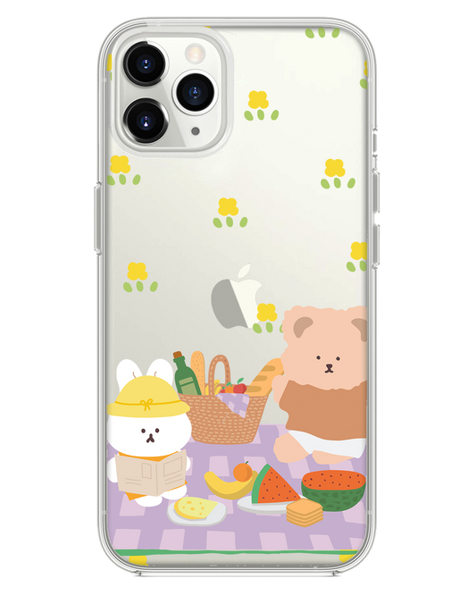 iPhone Rearguard Hybrid - Picnic Bear Lilac