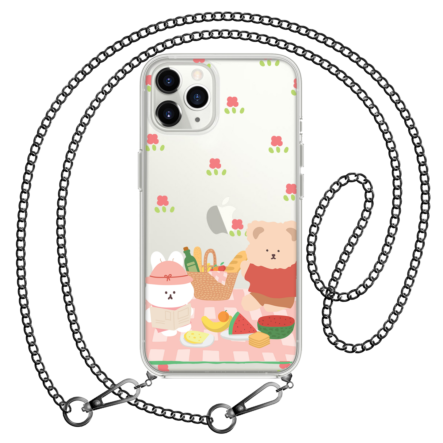 iPhone Rearguard Hybrid - Picnic Bear Pink