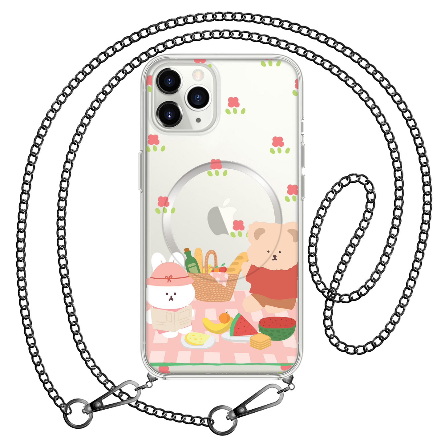 iPhone Rearguard Hybrid - Picnic Bear Pink