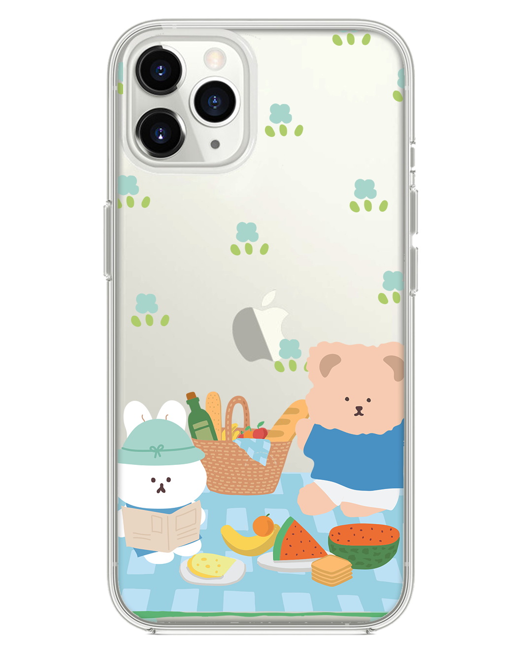 iPhone Rearguard Hybrid - Picnic Bear Blue