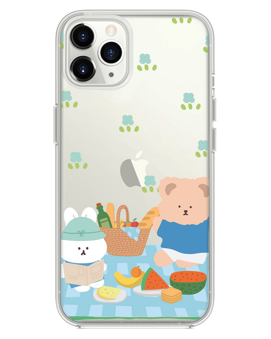 iPhone Rearguard Hybrid - Picnic Bear Blue