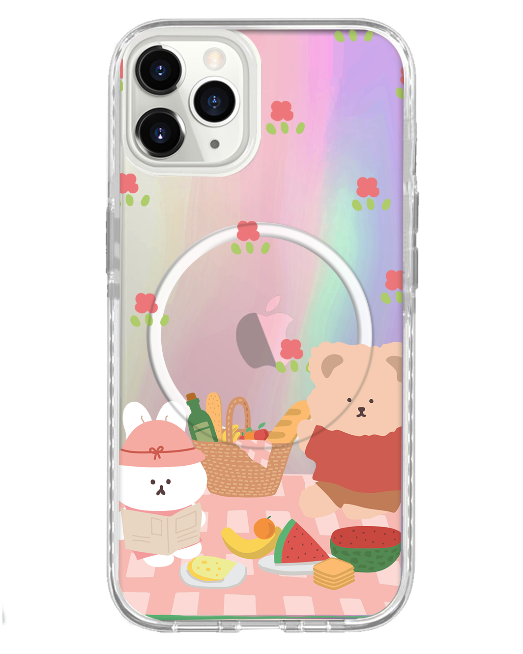 iPhone Rearguard Holo - Picnic Pink