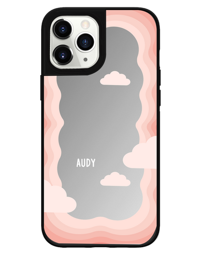 iPhone Mirror Grip - Pink Frame