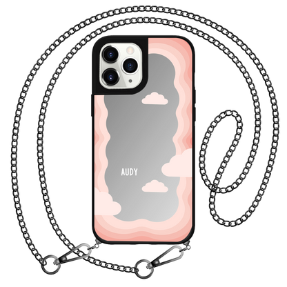 iPhone Mirror Grip - Pink Frame