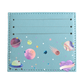 6 Slots Card Holder - Pink Planet