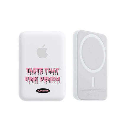 Magnetic Wireless Powerbank - Blackpink Pink Venom