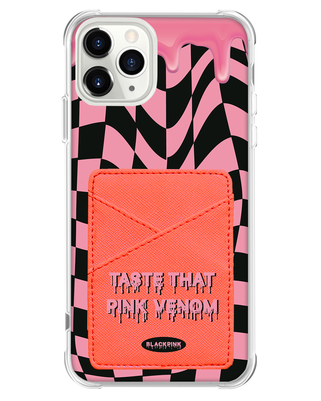 iPhone Phone Wallet Case - Blackpink Pink Venom