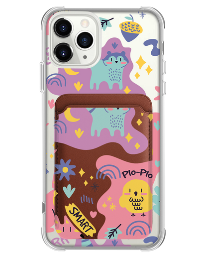 iPhone Magnetic Wallet Case - Pio n Friends