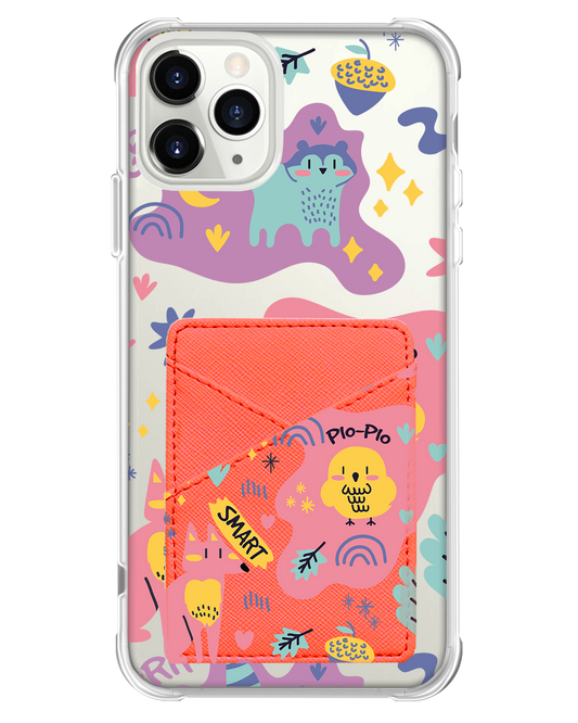 iPhone Phone Wallet Case - Pio n Friends 2.0