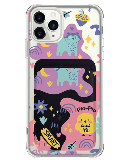 iPhone Magnetic Wallet Case - Pio n Friends
