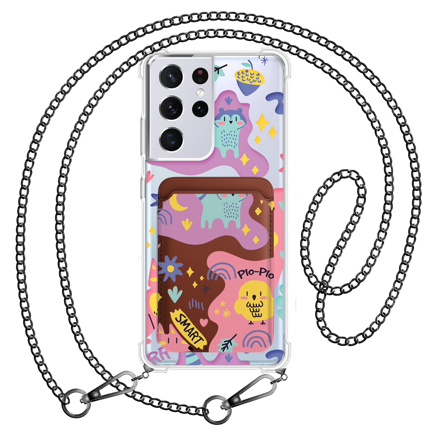 Android Magnetic Wallet Case - Pio n Friends