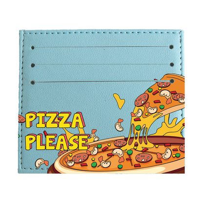 6 Slots Card Holder - Pizza Please