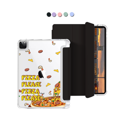 iPad Macaron Flip Cover - Pizza Please