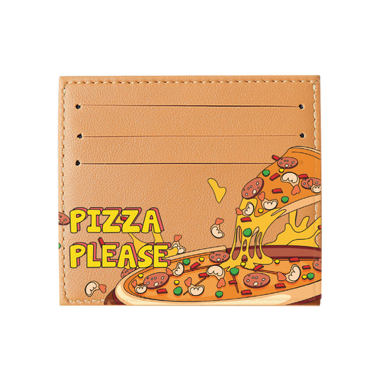 6 Slots Card Holder - Pizza Please