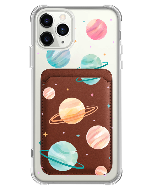 iPhone Magnetic Wallet Case - Planetarium 1.0