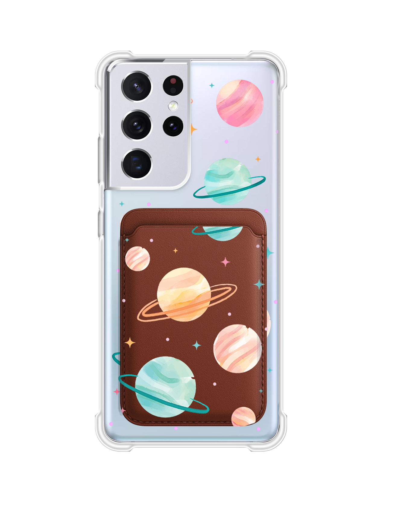 Android Magnetic Wallet Case - Planetarium 1.0