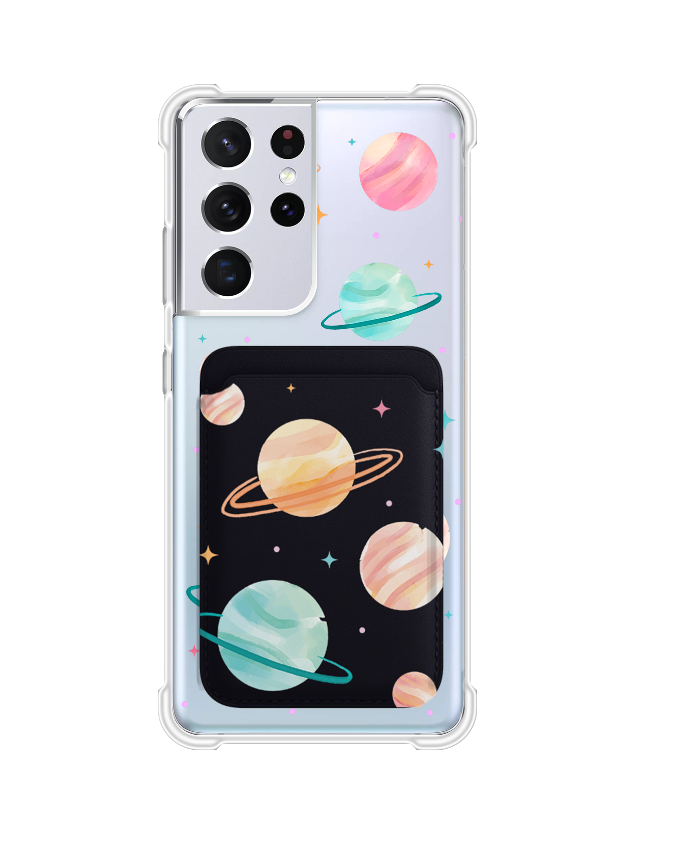 Android Magnetic Wallet Case - Planetarium 1.0