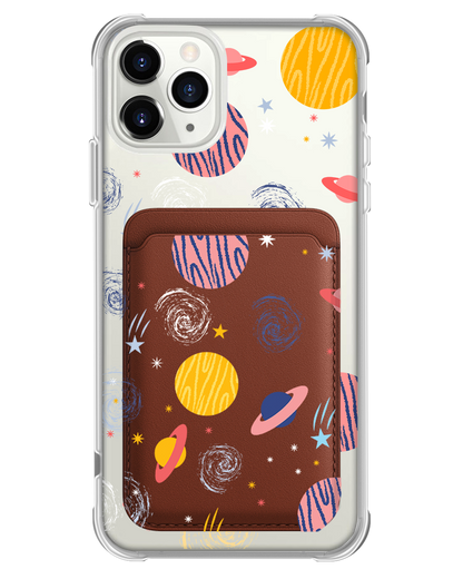 iPhone Magnetic Wallet Case - Planetarium 2.0