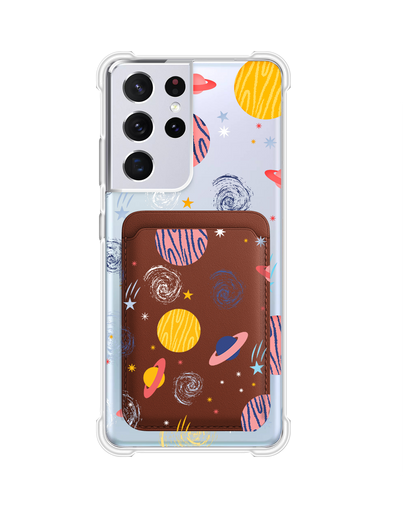 Android Magnetic Wallet Case - Planetarium 2.0