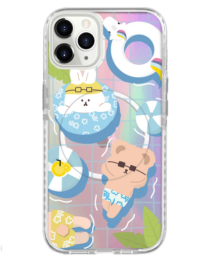 iPhone Rearguard Holo - Pool Party Blue