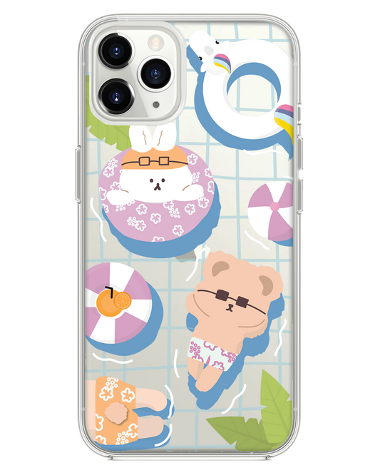 iPhone Rearguard Hybrid - Pool Party Pink