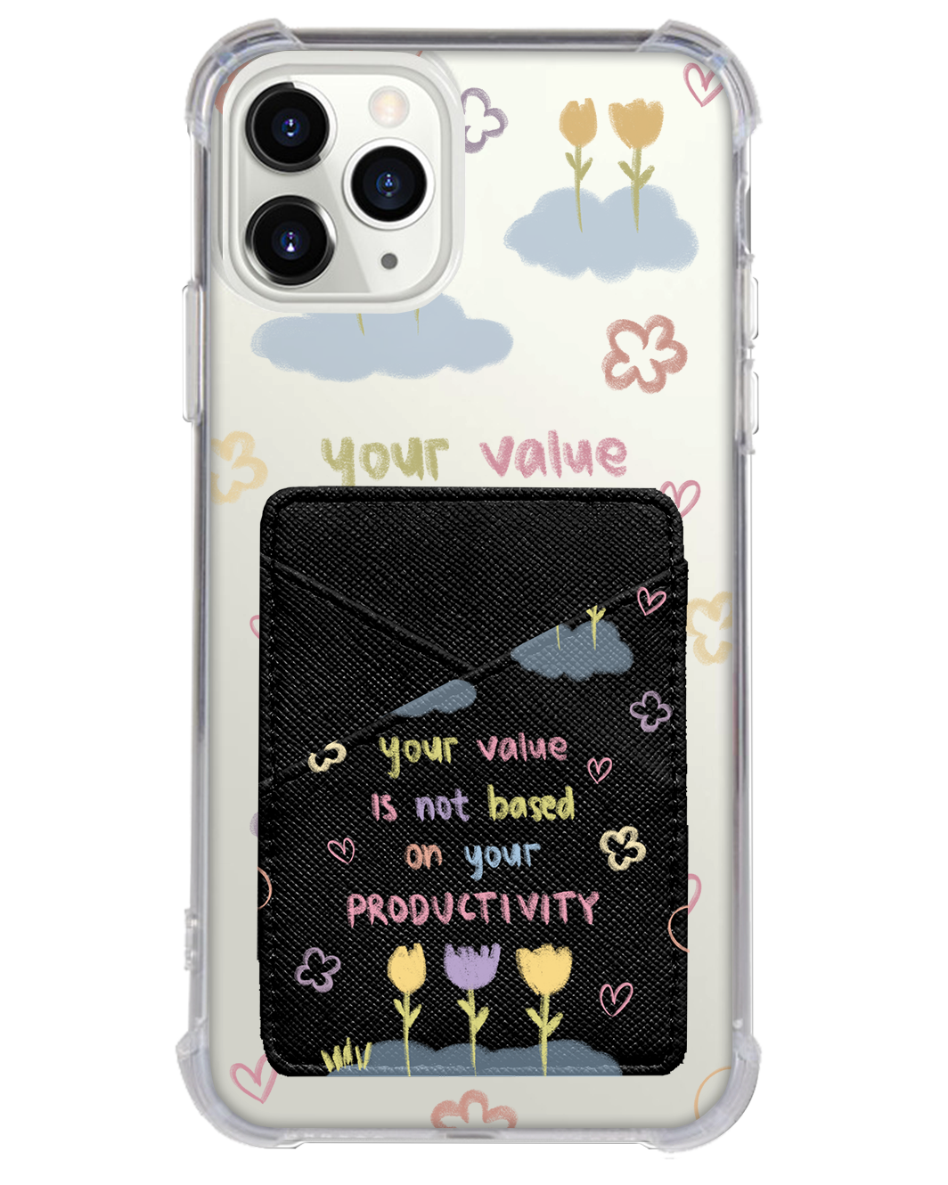 iPhone Phone Wallet Case - Positive Energy