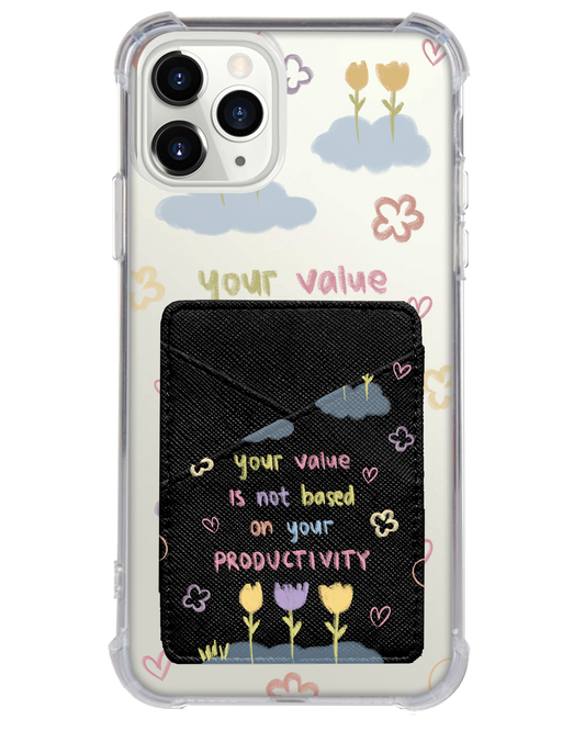 iPhone Phone Wallet Case - Positive Energy