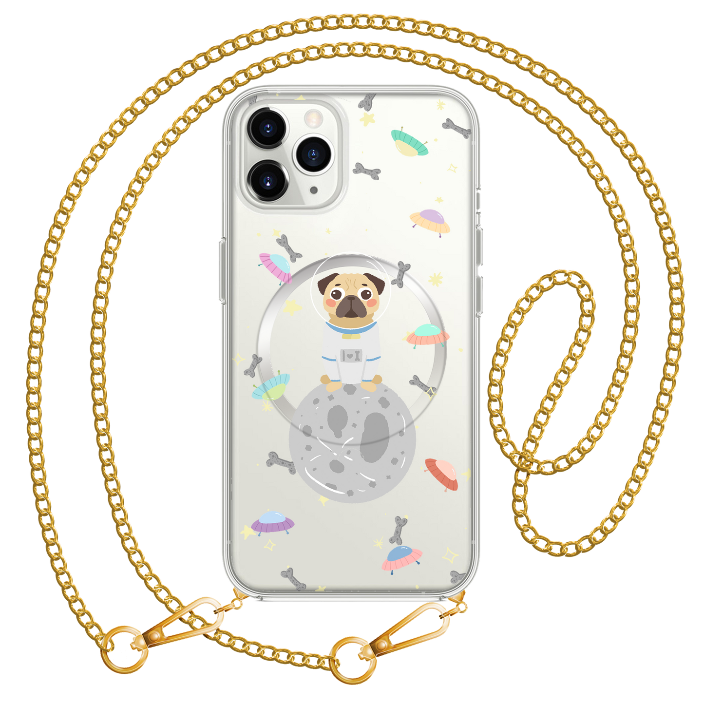 iPhone Rearguard Hybrid - Pugstronaut