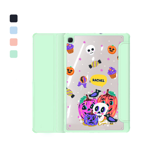 Android Tab Acrylic Flipcover - Pumpkins Monster