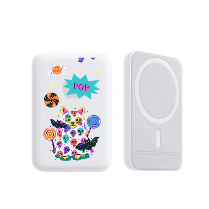 Magnetic Wireless Powerbank - Puppy Monster