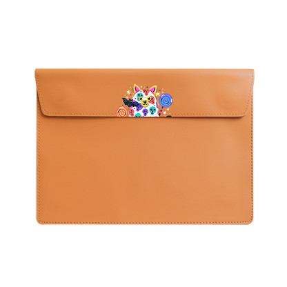 Vegan Leather Sleeve - Puppy Monster