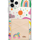iPhone Phone Wallet Case - Rainbow