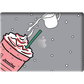 Macbook Snap Case - Raspberry Frappe