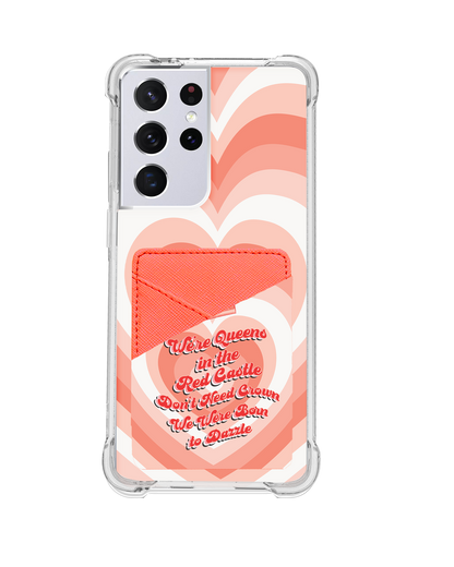 Android Phone Wallet Case - Red Velvet Luv