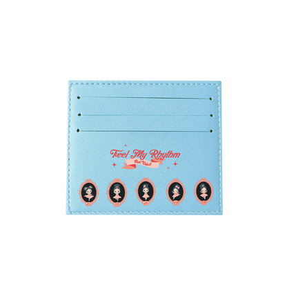 6 Slots Card Holder - Red Velvet Feel My Rhythm
