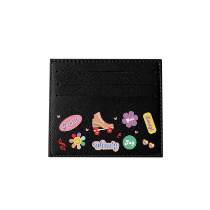 6 Slots Card Holder - Red Velvet Sticker Pack
