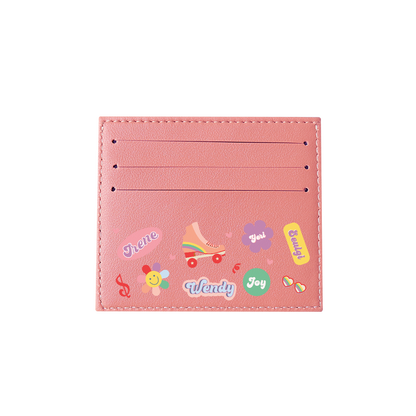 6 Slots Card Holder - Red Velvet Sticker Pack