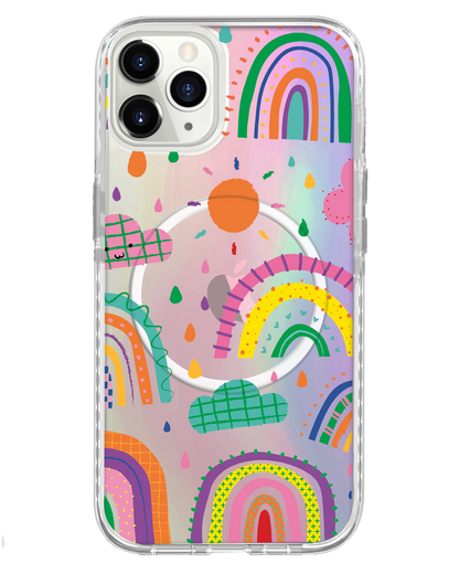 iPhone Rearguard Holo - Rainbow
