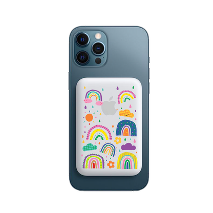 Magnetic Wireless Powerbank - Rainbow