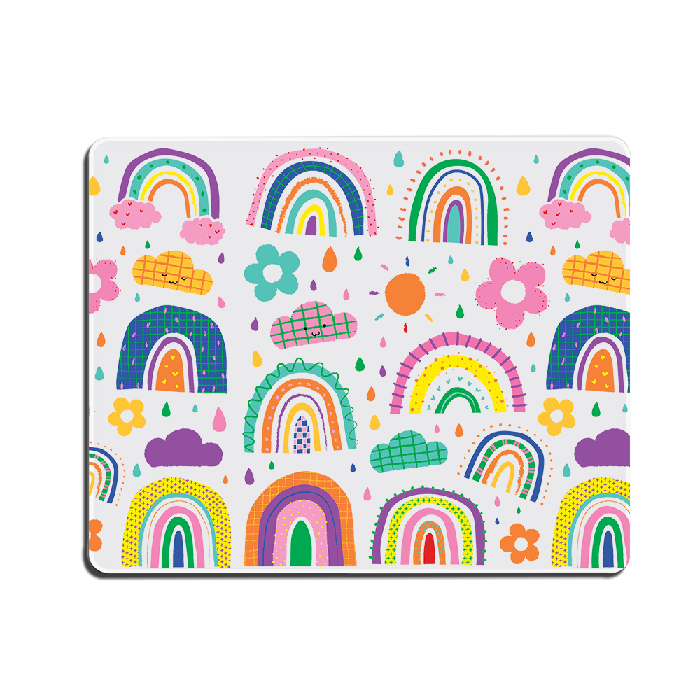 Metal Aluminum Mousepad - Rainbow