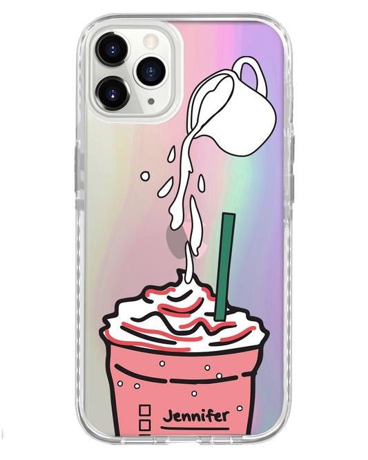 iPhone Rearguard Holo - Rasberry Frappe