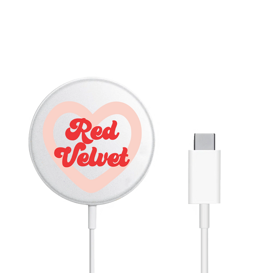 Magnetic Wireless Charger - Red Velvet